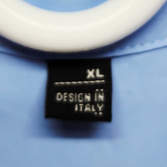 Light Blue Mens Long-Sleeve Button-Up Dress Shirt Size XL - Picture 3 of 9